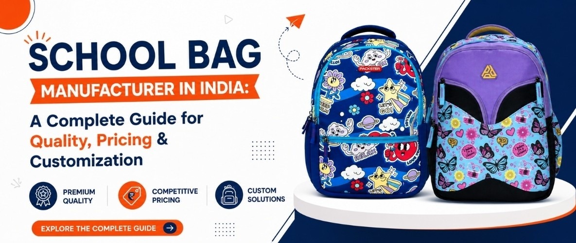 School Bag Manufacturer in India