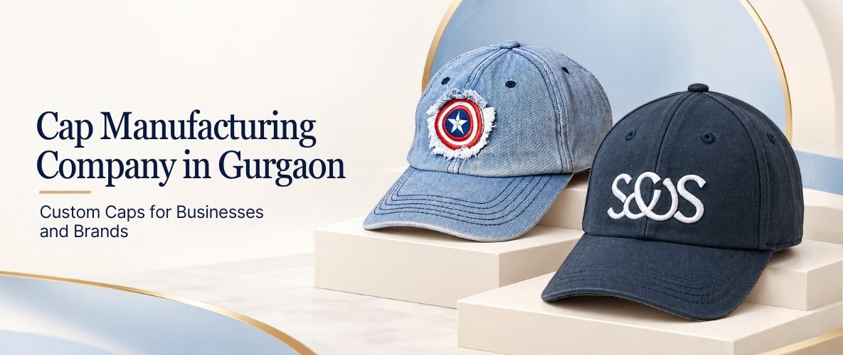 Cap Manufacturing Company in Gurgaon Custom Caps for Businesses and Brands