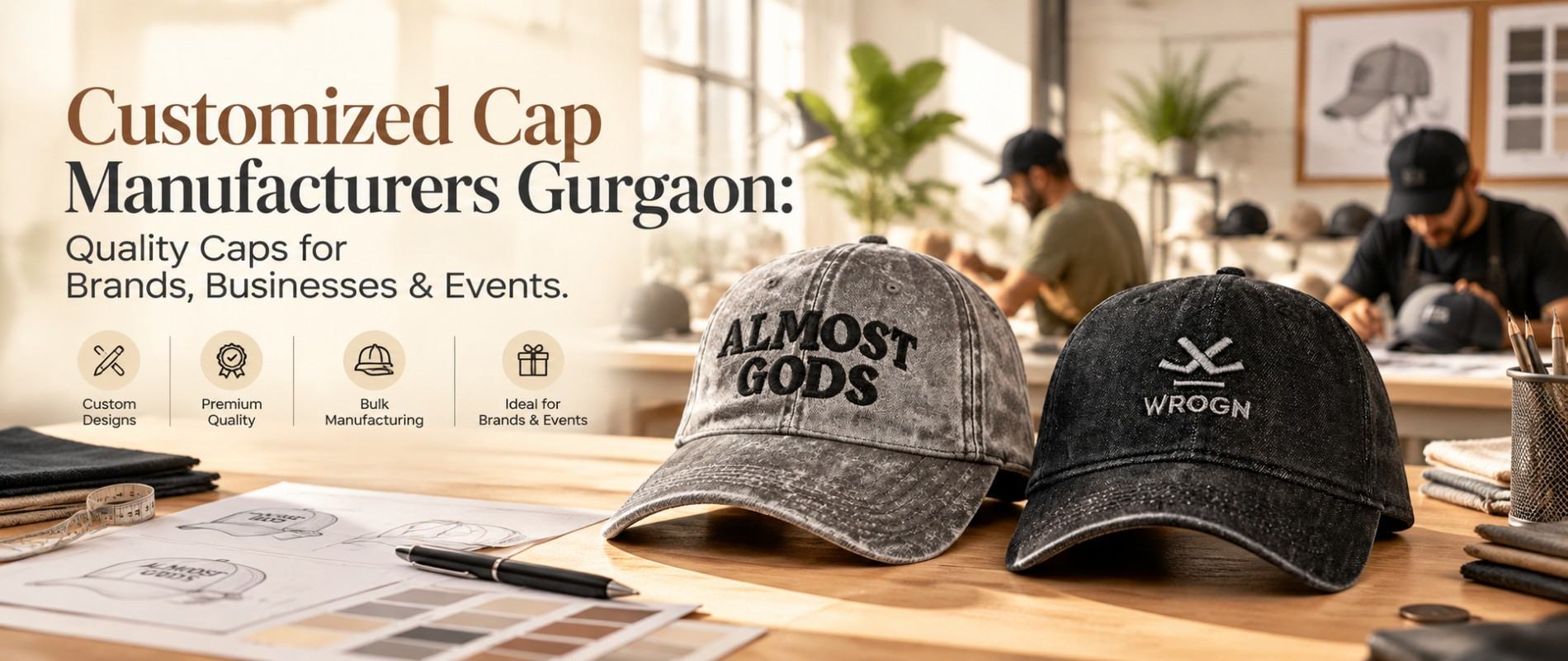 Customized Cap Manufacturers Gurgaon